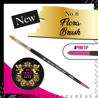 The Face Painting Shop Brush Flora 6 The Face Painting Shop Brush Flora 6